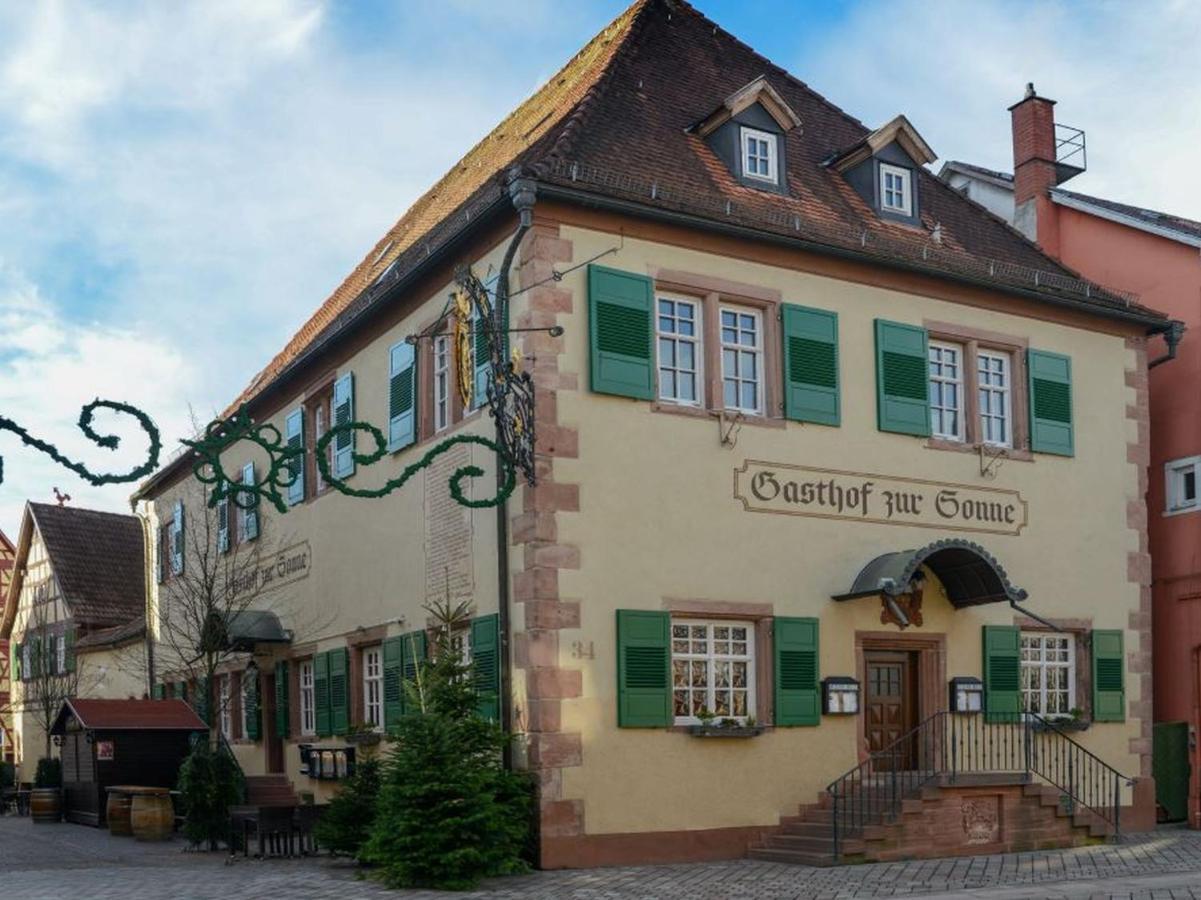 Gasthof Zur Sonne Hotel โอเบอร์เคียร์ช ภายนอก รูปภาพ